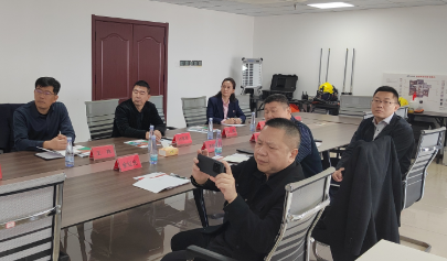 河北保定市民政局汤鞠敏一行莅临峻海物联考察调研